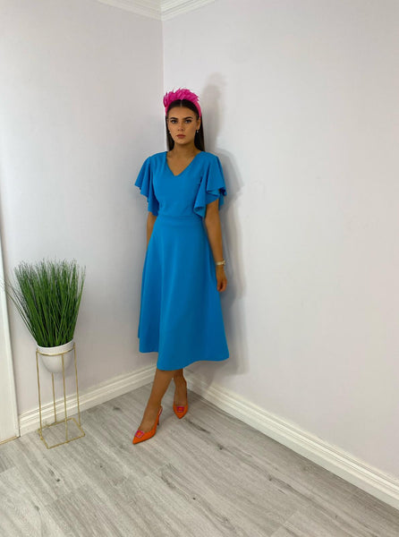 Tilly turquoise dress