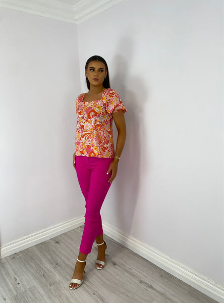 Robell pink trousers