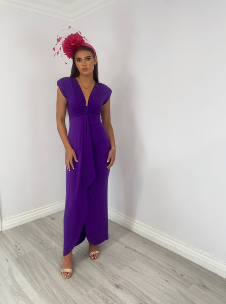 Bonnie long purple 💜 dress
