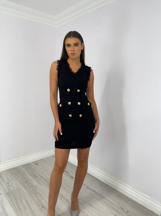 Sylvie black dress