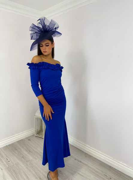 Pippa royal blue dress