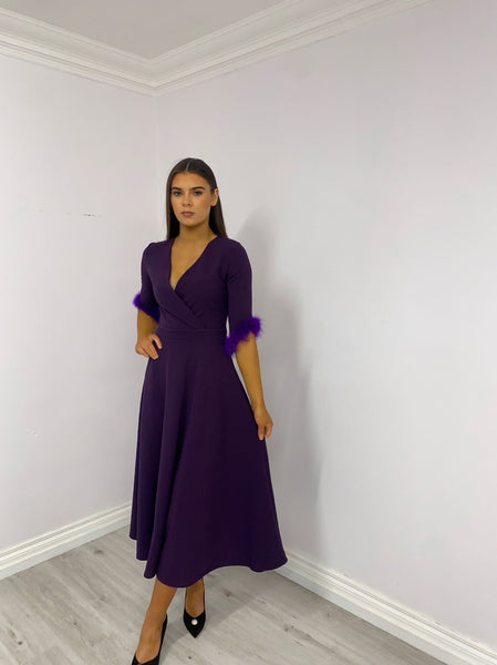 Madison purple dress