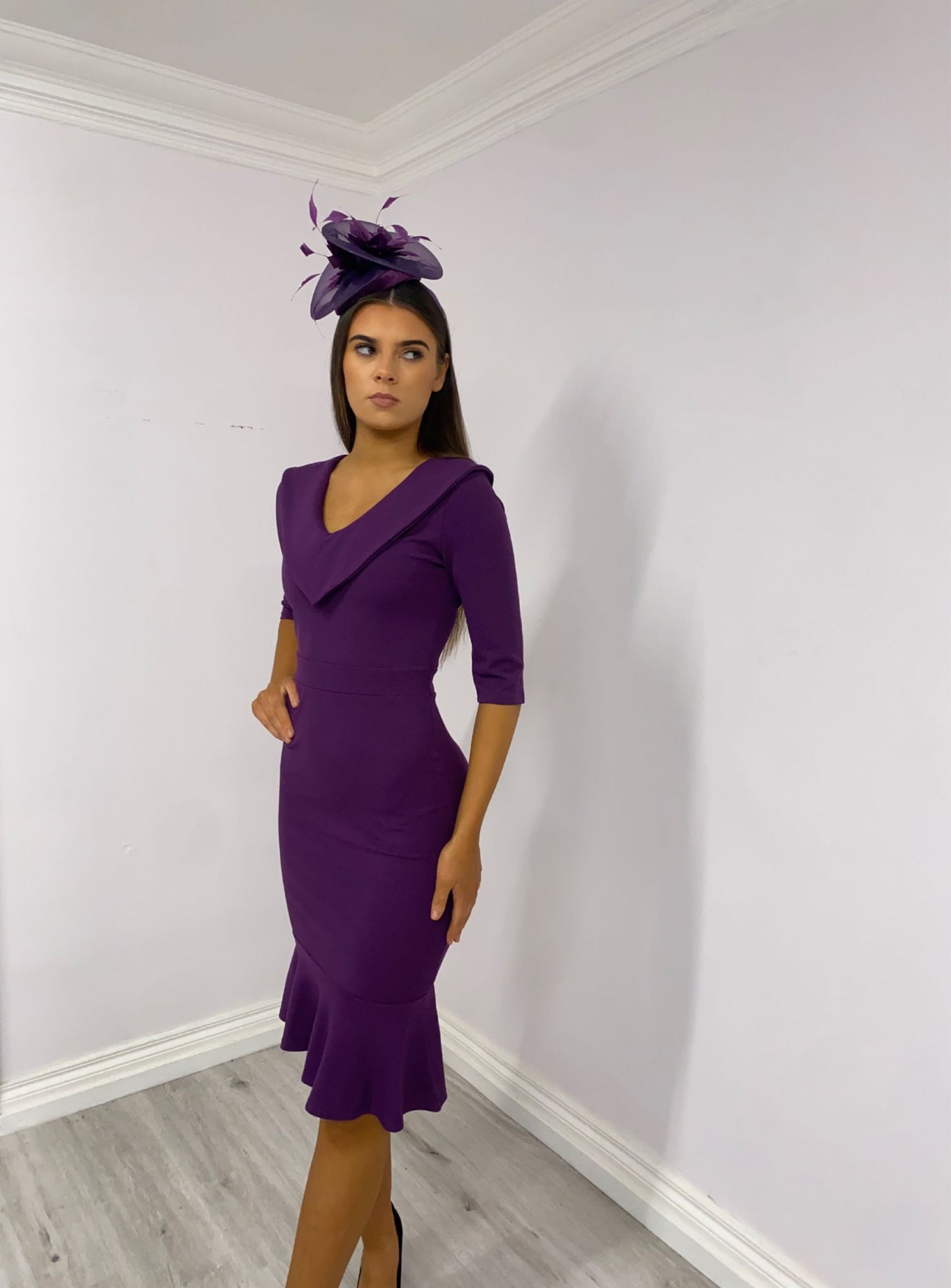 Ella purple dress