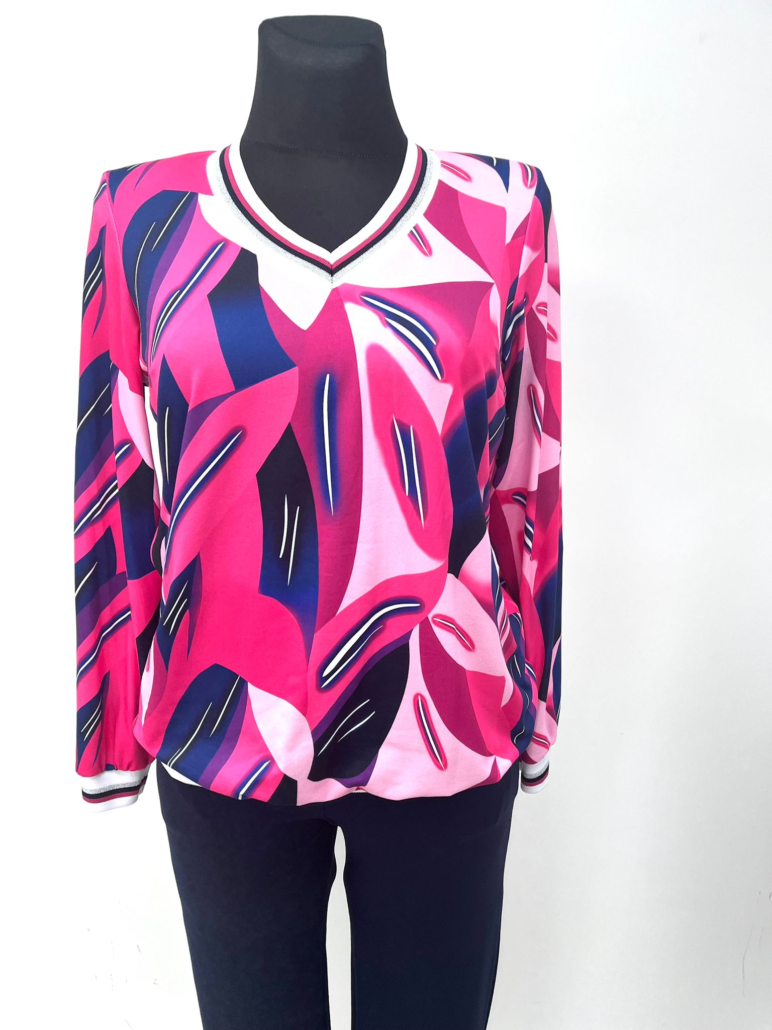 Cassie multi pink  yes top