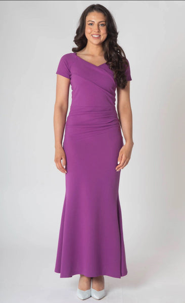 Brodie purple dress