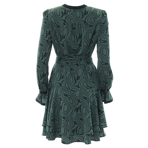 Zara green dress