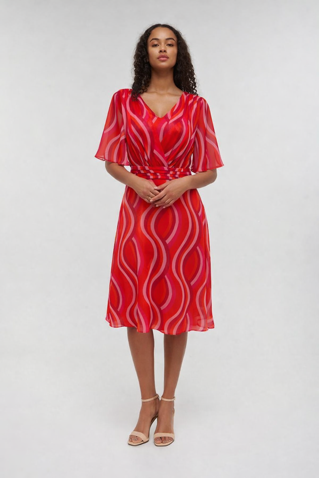 Daisy May Dress – Statement Print Occasion Dress