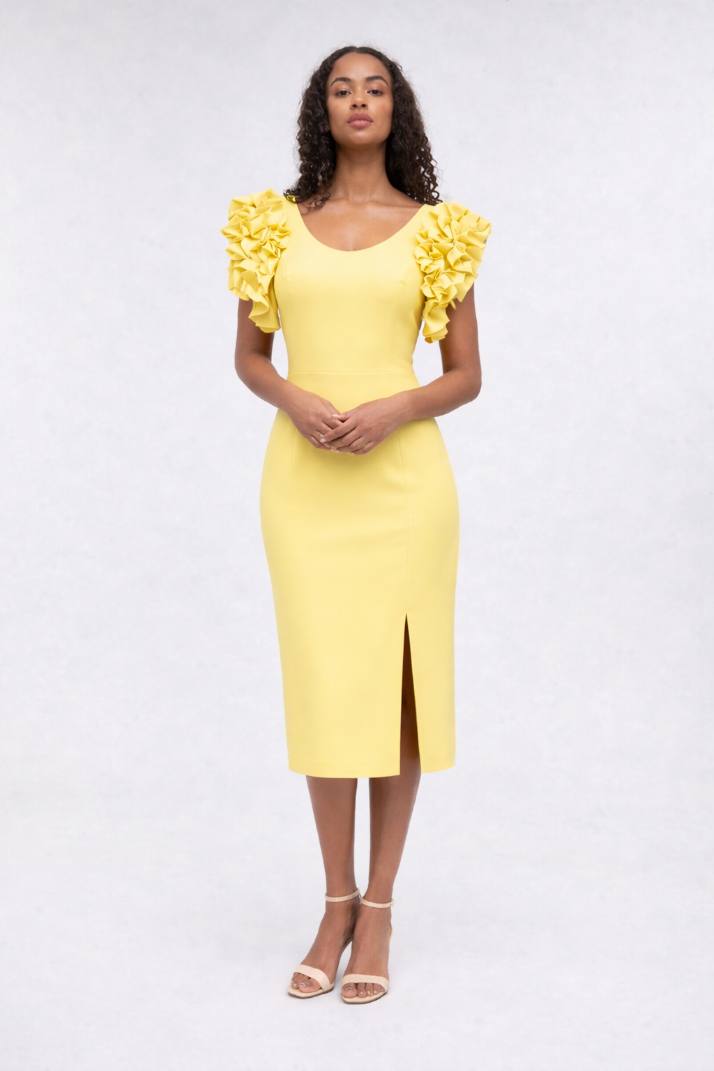 Serene lemon dress