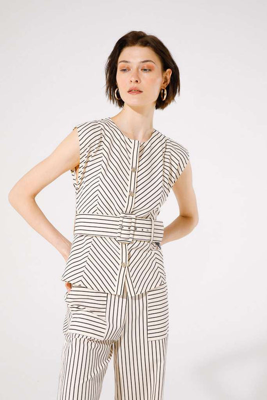 Jambo stripe top.