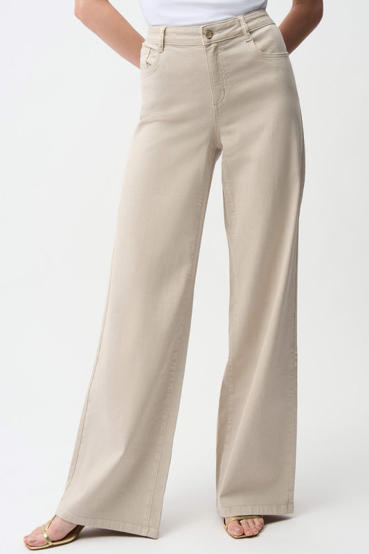 Goldie | Classic Wide-Leg Stretch Denim Jeans
253950