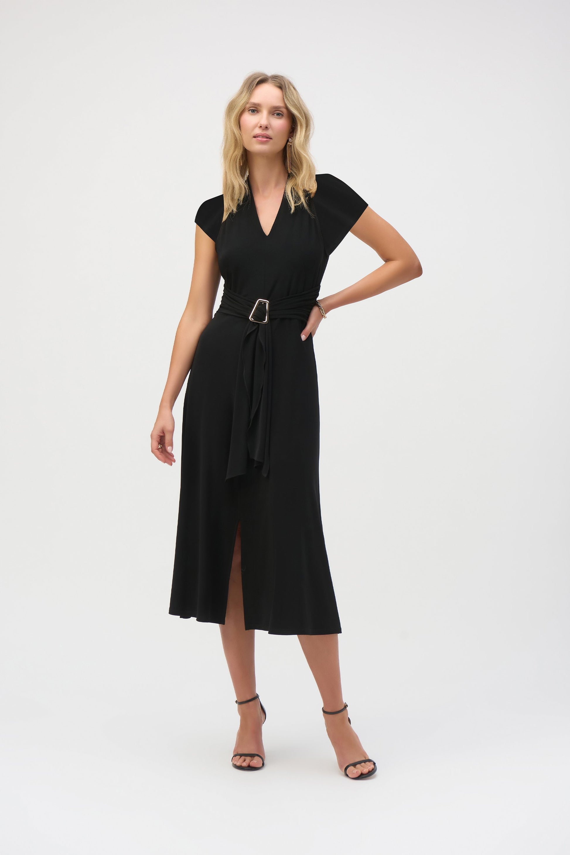 252091x Joseph Ribkoff black silky knit dress Gasp Boutique 252091x Joseph Ribkoff black silky knit dress Gasp Boutique