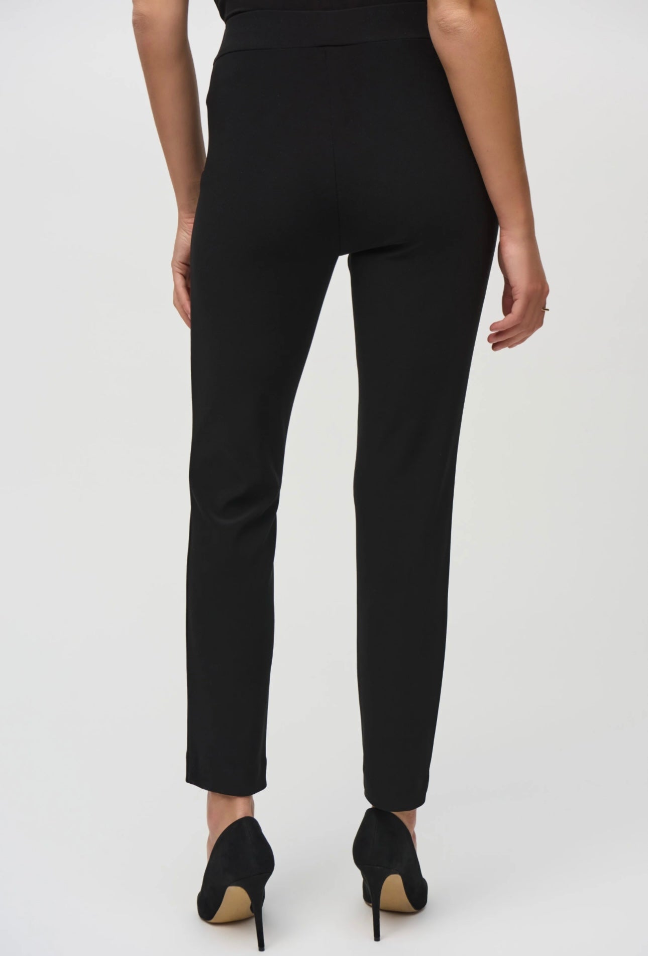 Silky Knit Slim Fit Pull-On Pants