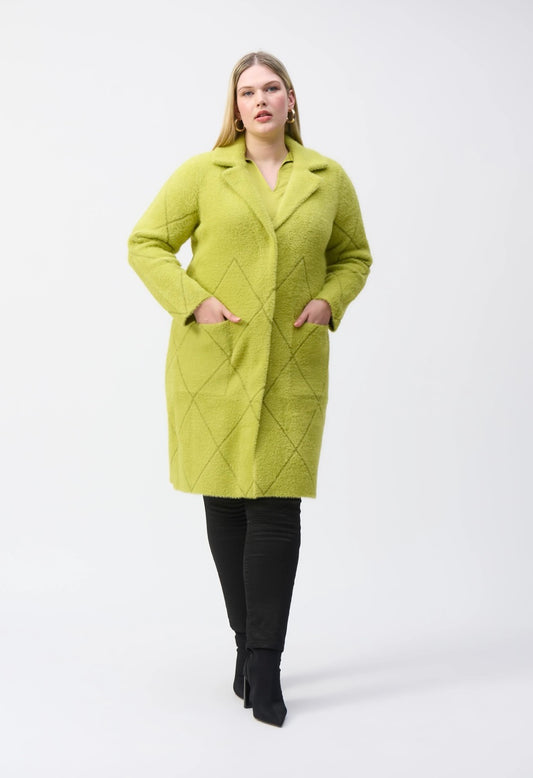 Notched Collar Coat