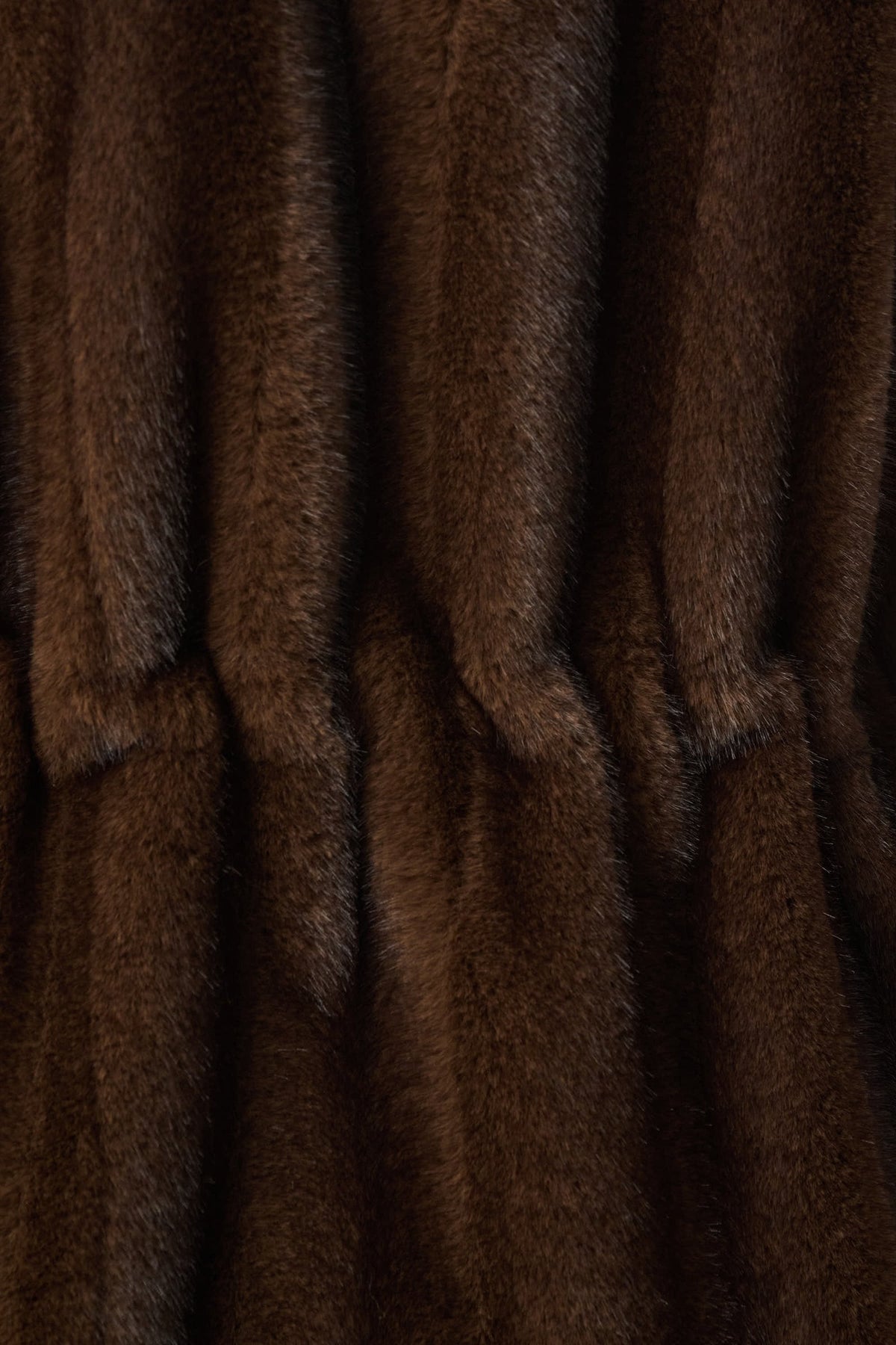 JOSEPH RIBKOFF Straight Fit Faux Fur Vest