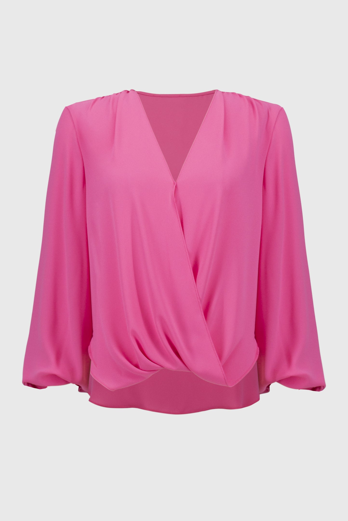 Joseph Ribkoff Georgette Boxy Wrap Top 251172