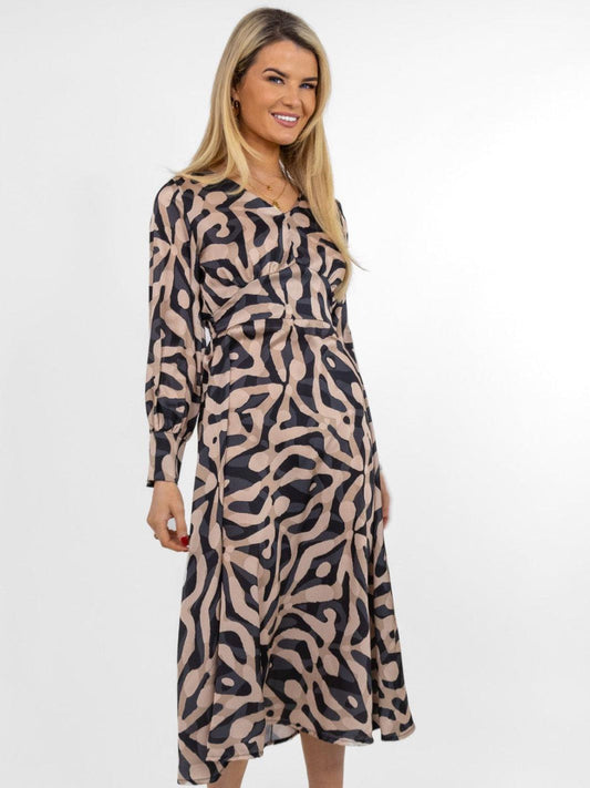 Kate and Pippa birkan animal print dress