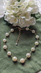 Ivory medium size pearl necklace