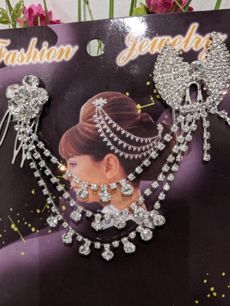 Diamond fashion hairpiece