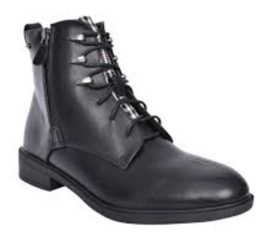 Barton black boot