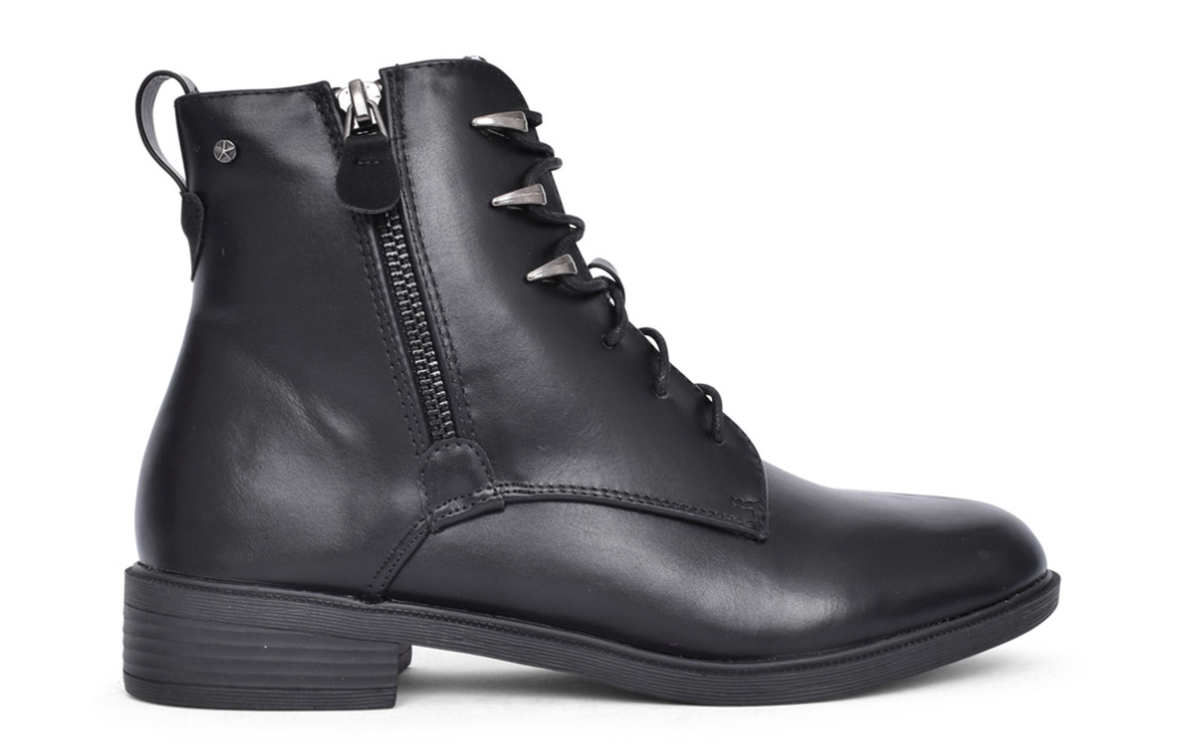 Barton black boot