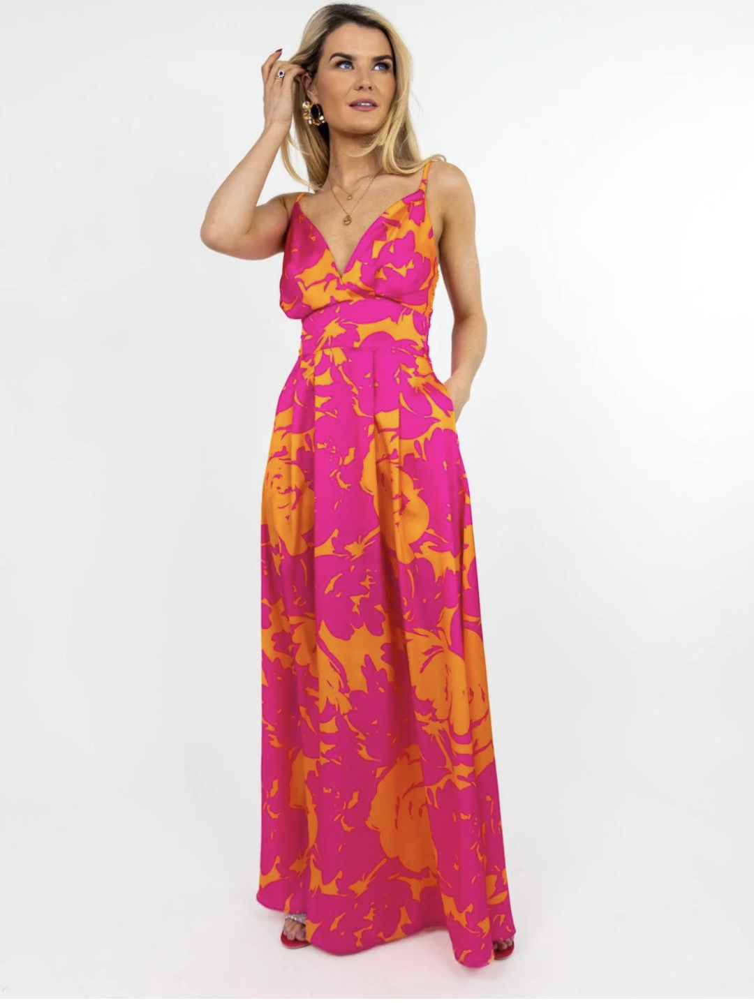 Lola pink/orange maxi