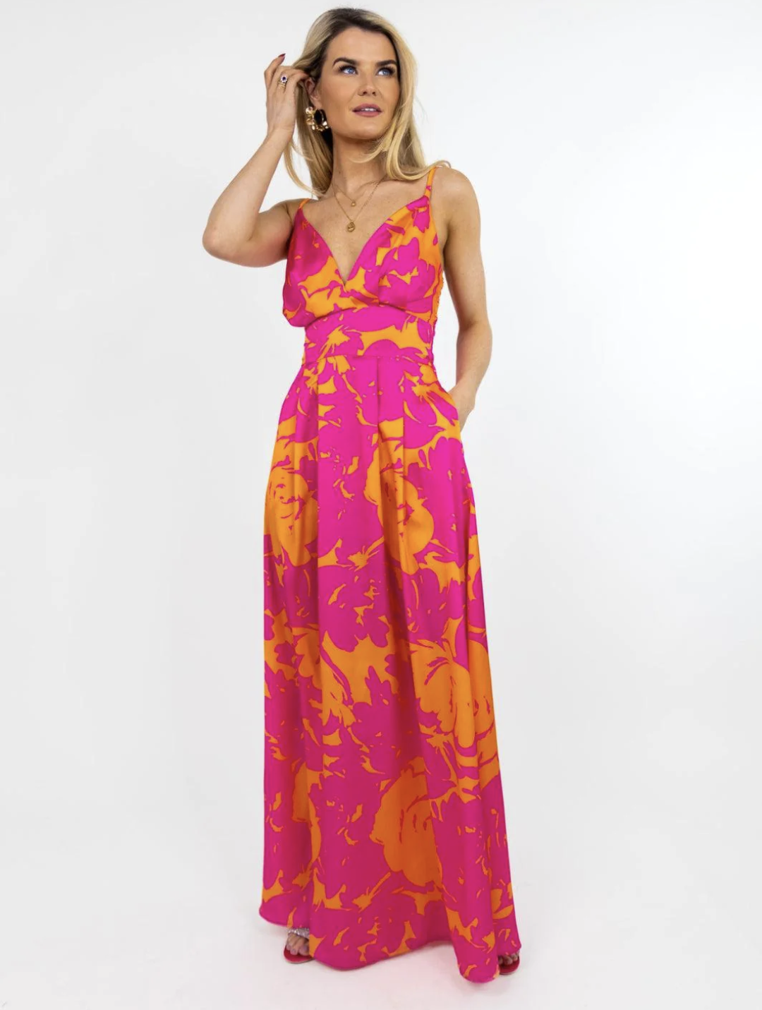 Lola pink/orange maxi