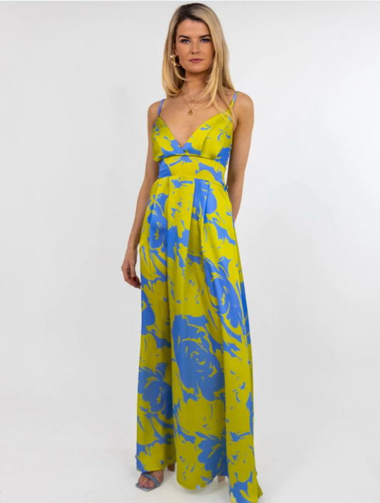 Lola lime/blue maxi