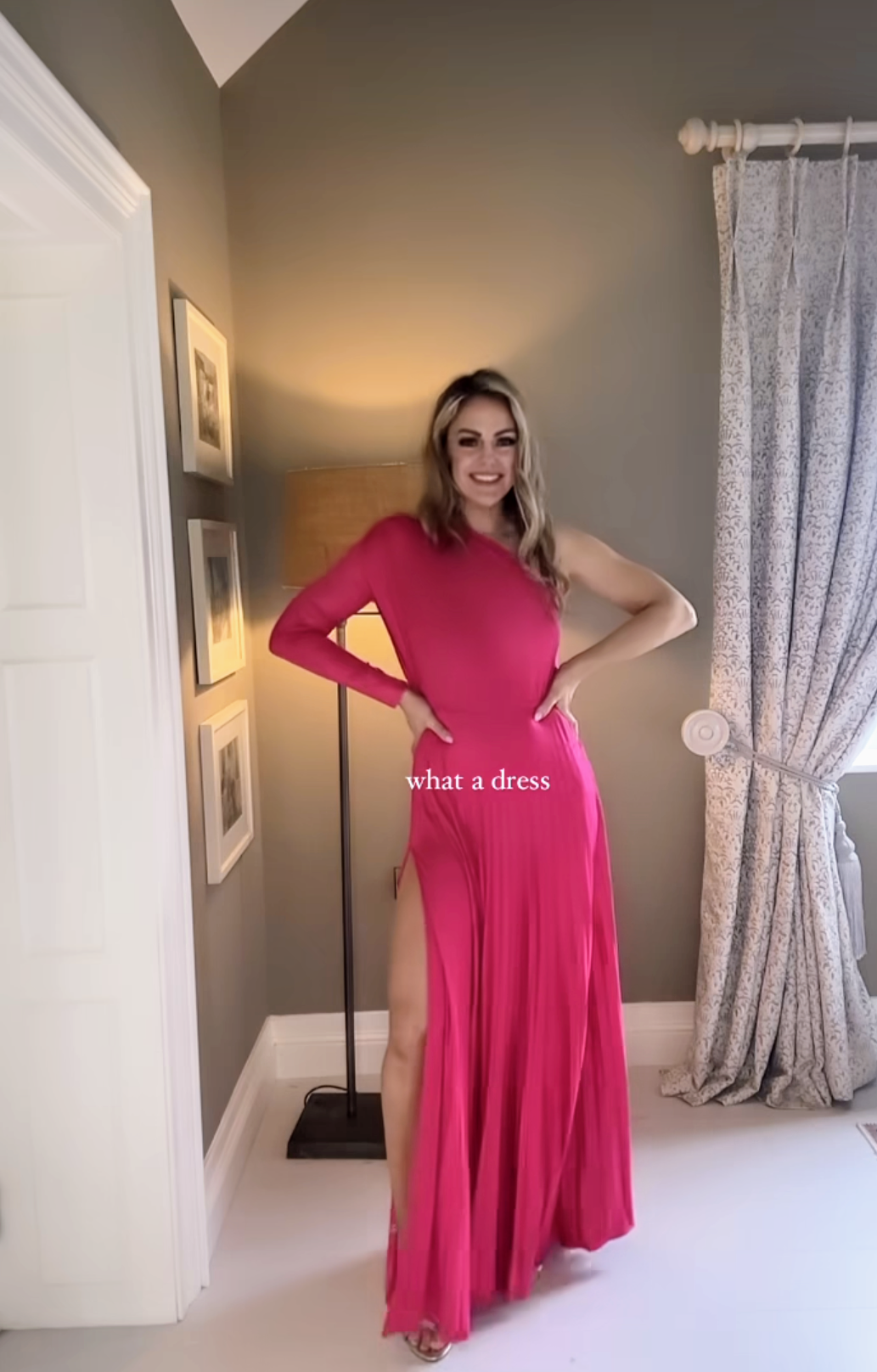 Caoimhe pink dress