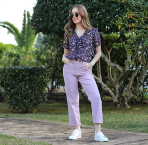 Fern chiffon blouse