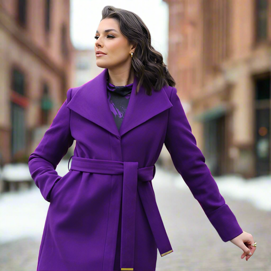 Bernie purple 💜 coat