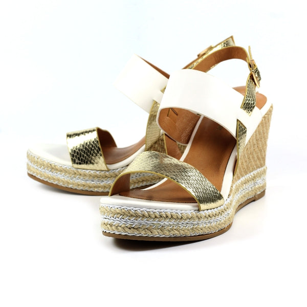 Beatrix white sandal
