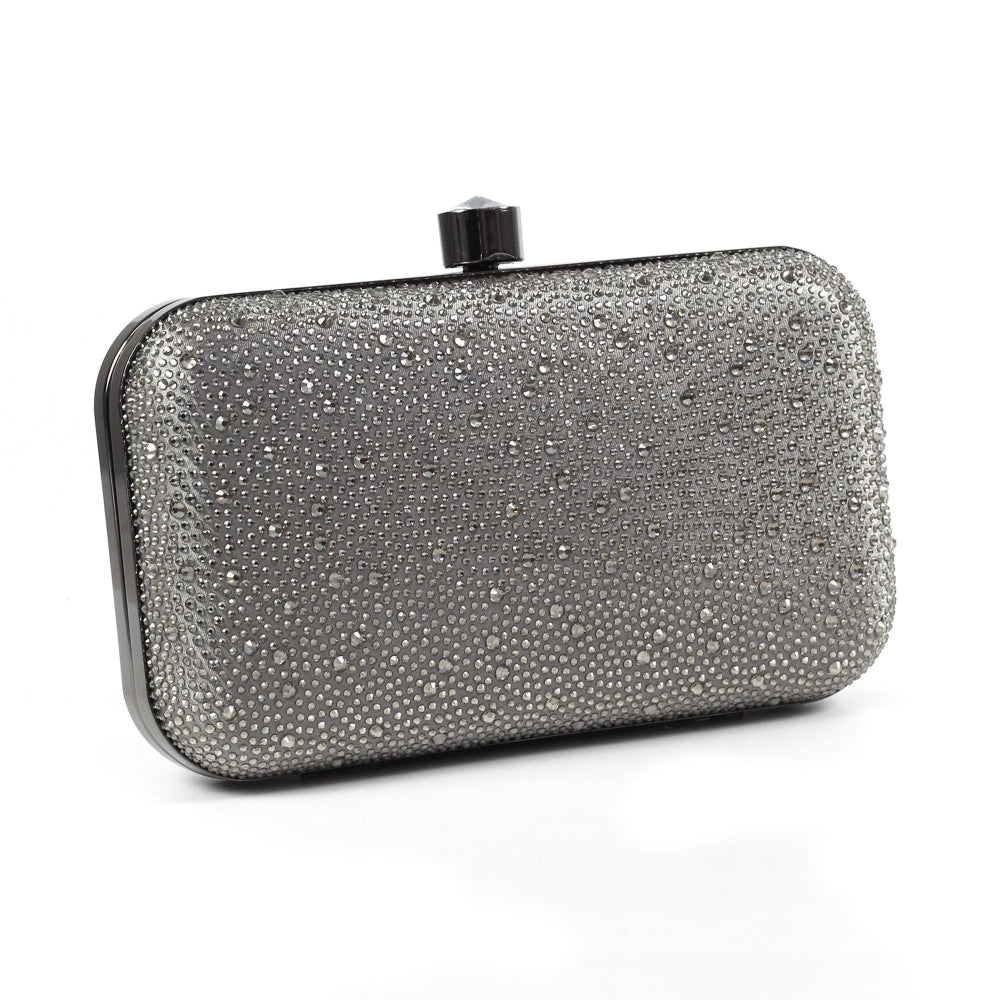 Catalina pewter bag