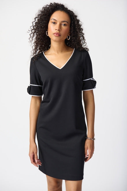 Joseph ribkoff monochrome dress 241130