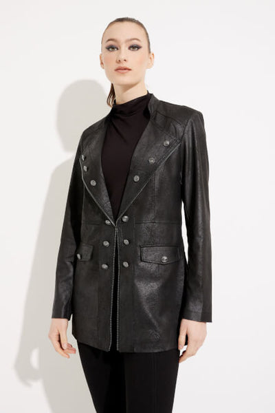 Joseph ribkoff leatherette jacket