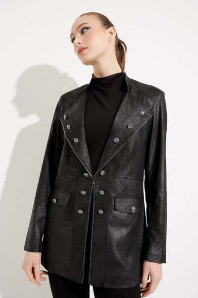 Joseph ribkoff leatherette jacket