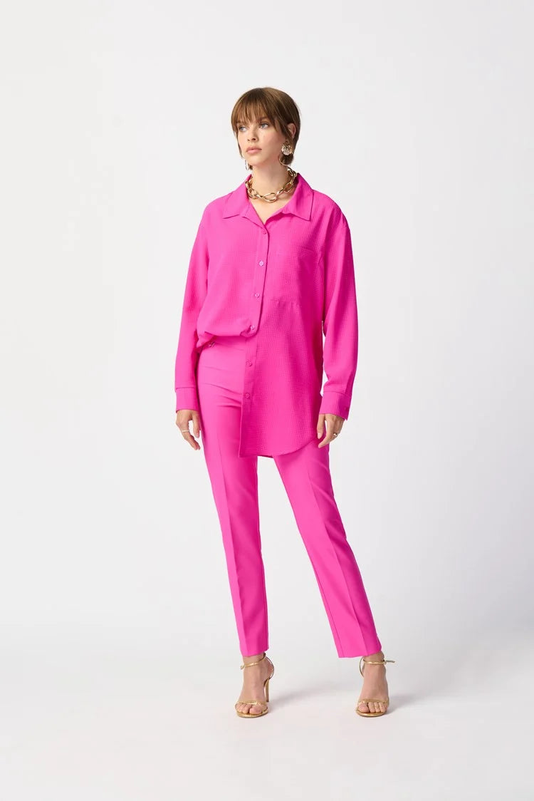 Joseph ribkoff 241231 ultra pink pants .