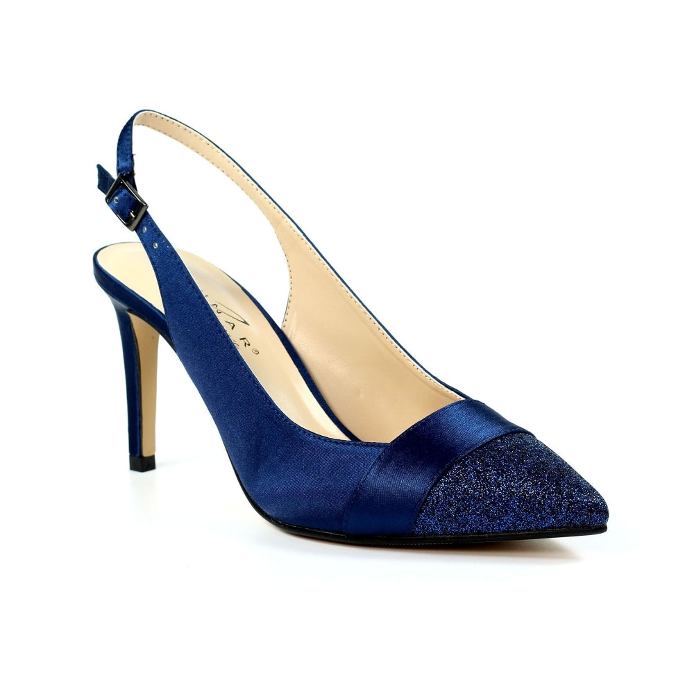 Rowena navy shoe