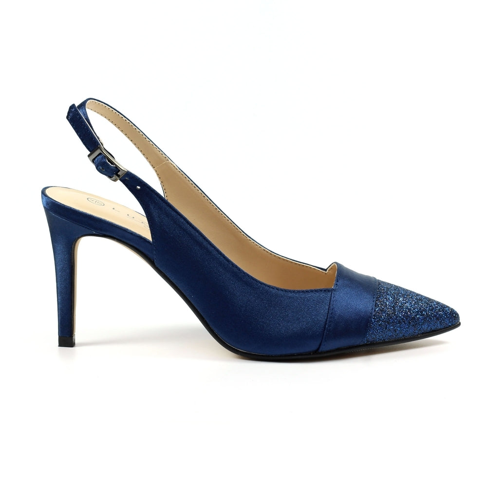 Rowena navy shoe