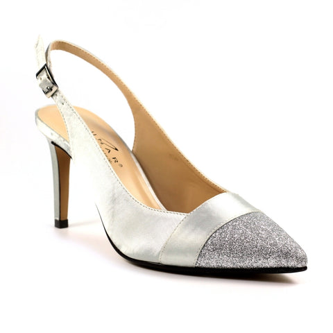 Rowena silver shoe