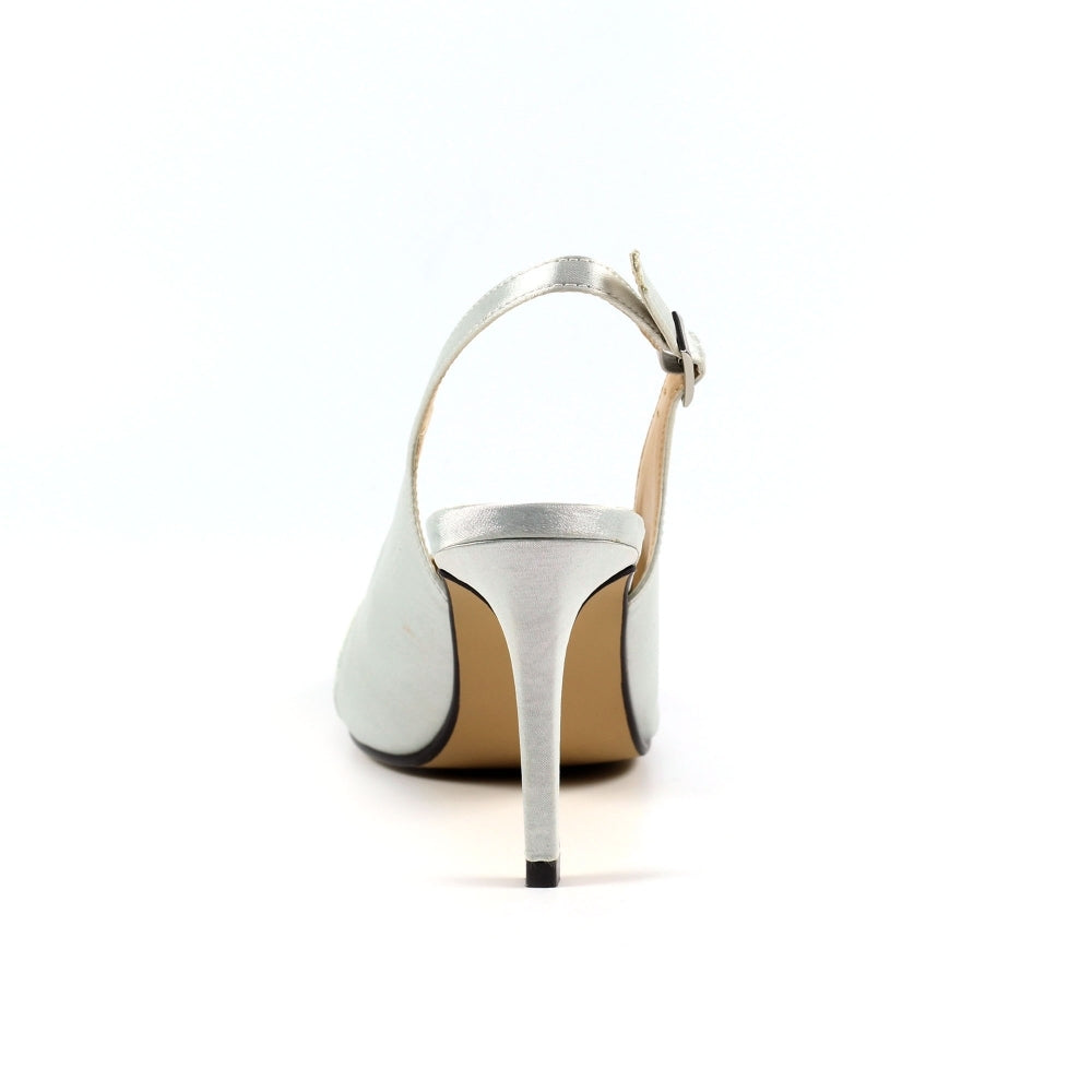 Rowena silver shoe