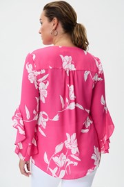Joseph ribkoff pink blouse