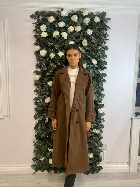 🤎 Brown mac coat