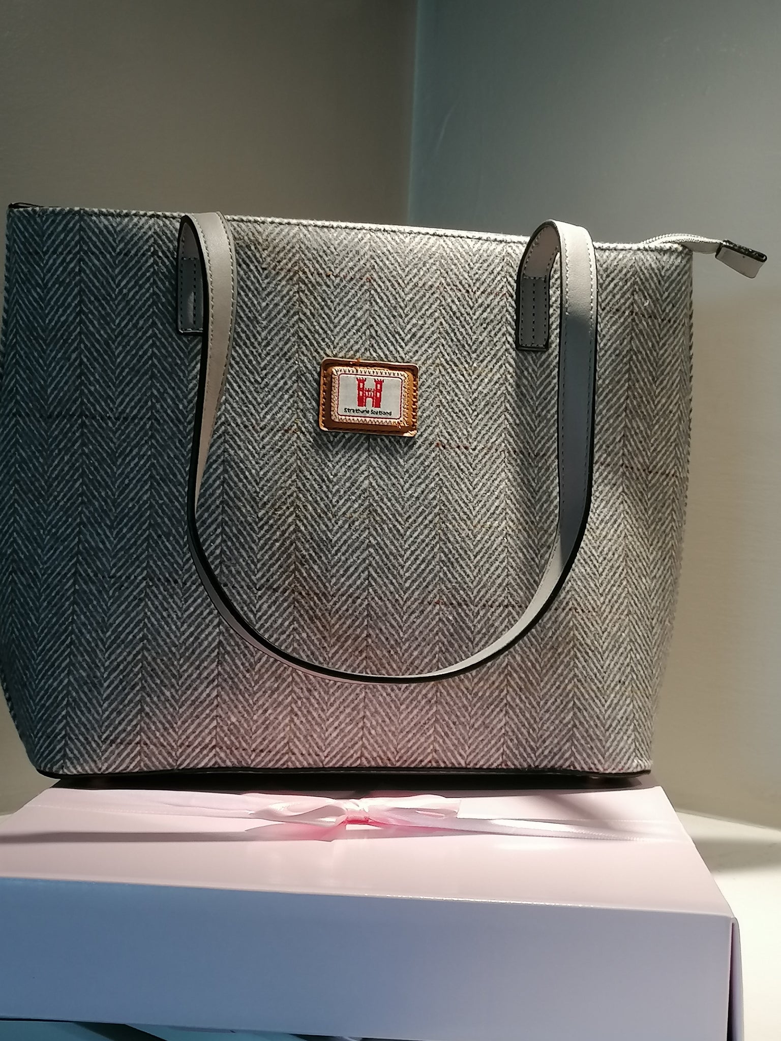 Buy Herringbone Print Shoulder Bag with Dual Straps Online at Best Prices  in India - JioMart.