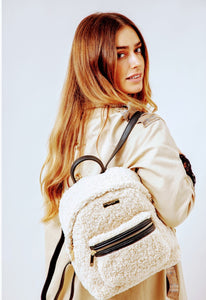 fluffy bagpack
