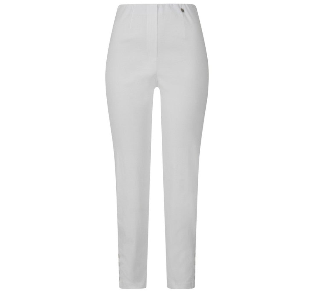 lena off white lattice trouser